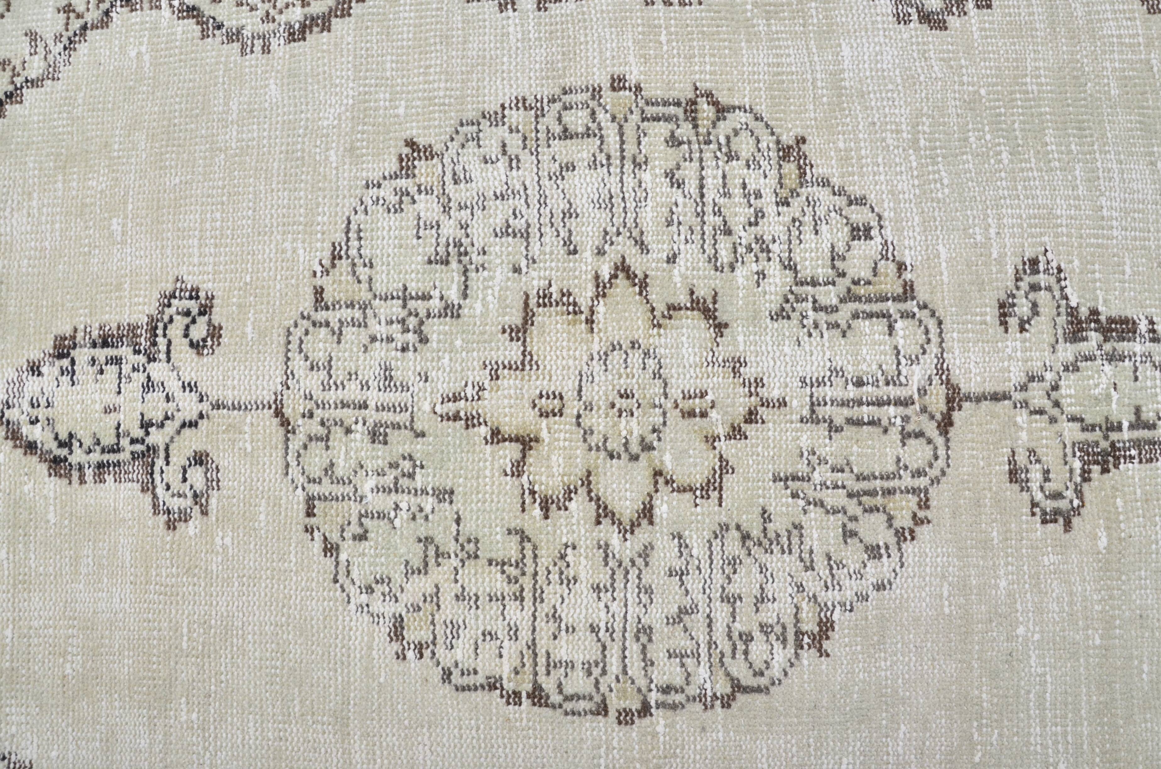 Turkish Oushak Handknotted Carpet sku 3346