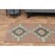 1970s Turkish Oushak Handmade Wool Cotton Orange Runner Rug 84x306