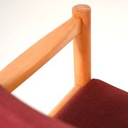 Ensemble de 6 chaises en hêtre, Danemark, années 1960