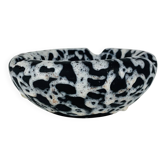 Ashtray and pocket tray by Marius Giuge, fat lava ceramic.