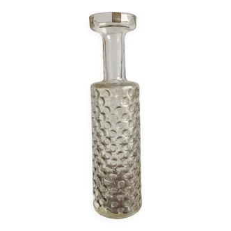 Vintage Textured Glass Vase, 1960s–1970s