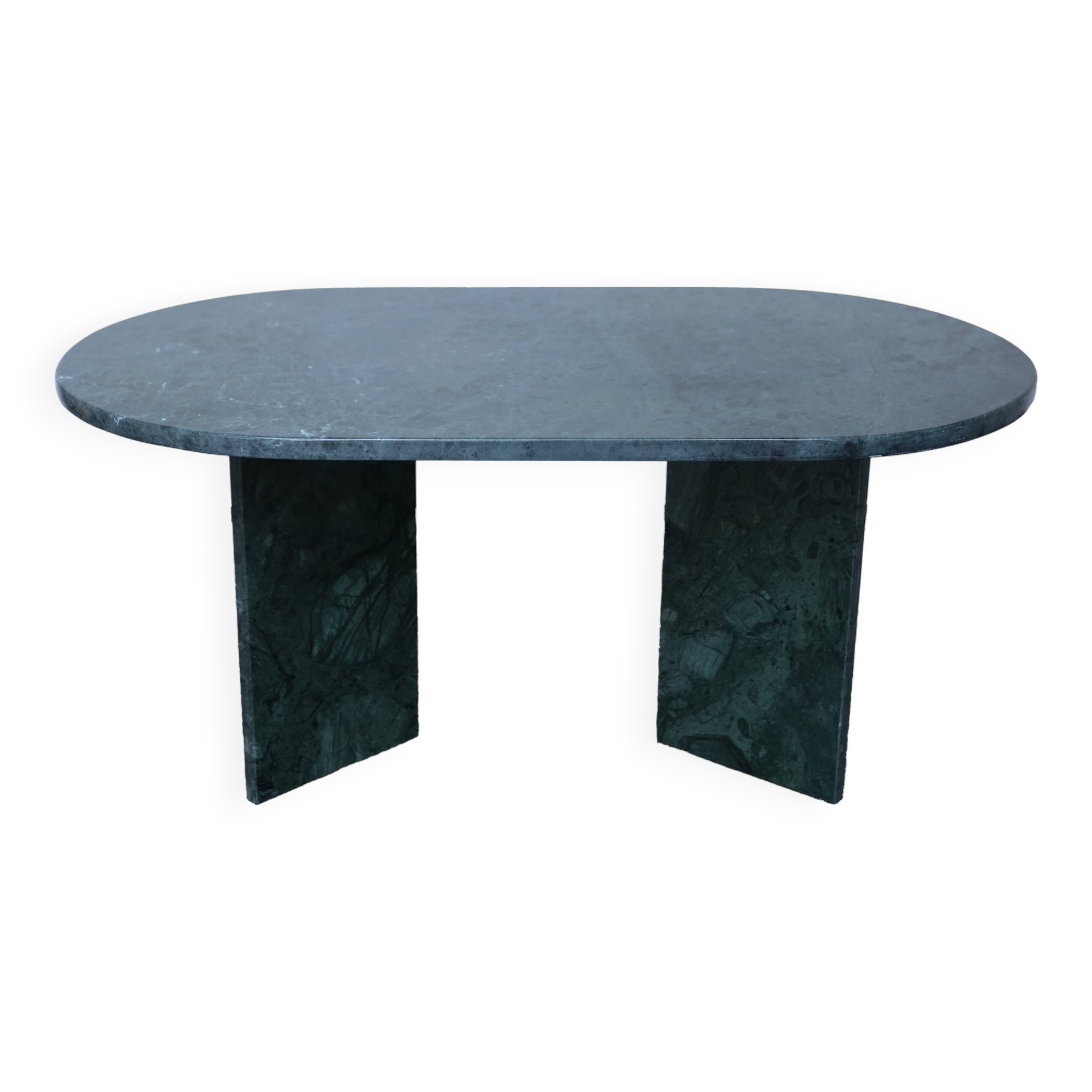 Emerald marble coffee table