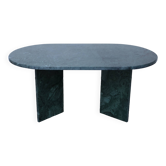 Emerald marble coffee table