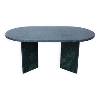 Emerald marble coffee table