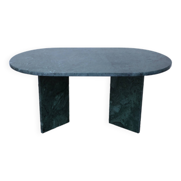 Table basse en marbre émeraude