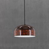 1970s Pendant Lamp with Floral Motiv, Czechoslovakia