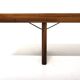 Scandinavian bench "Krobo" in rosewood, Torbjørn Afdal for Bruksbo, Norway.