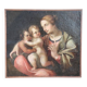Antique Religious Oil Painting On Canvas, Italy, 18th Century