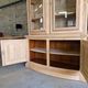 Large antique sideboard in solid cherry wood – Fully sandblasted