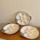 Fish-shaped oyster plates West Germany