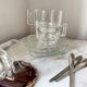 1 Joe Colombo “Arno” Coffee Cup & Saucer – Vintage Italian Modern Glass