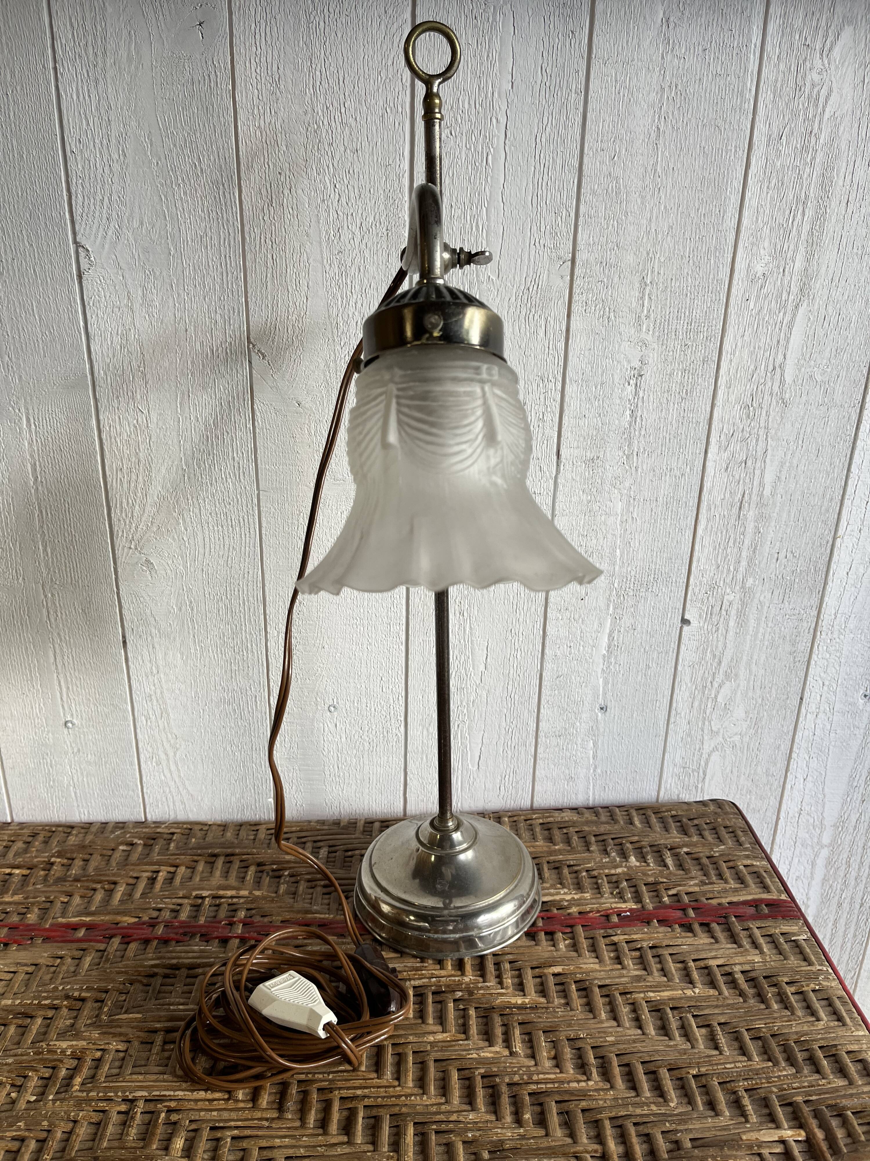 Art Nouveau workshop lamp