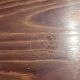 Vintage wooden tray, Scandinavian design
