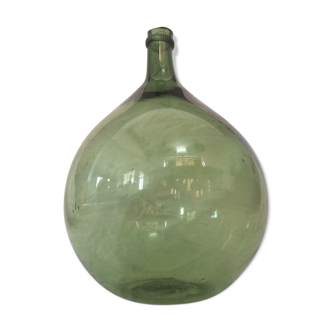 Demijohn, capacity estimated around 12 l