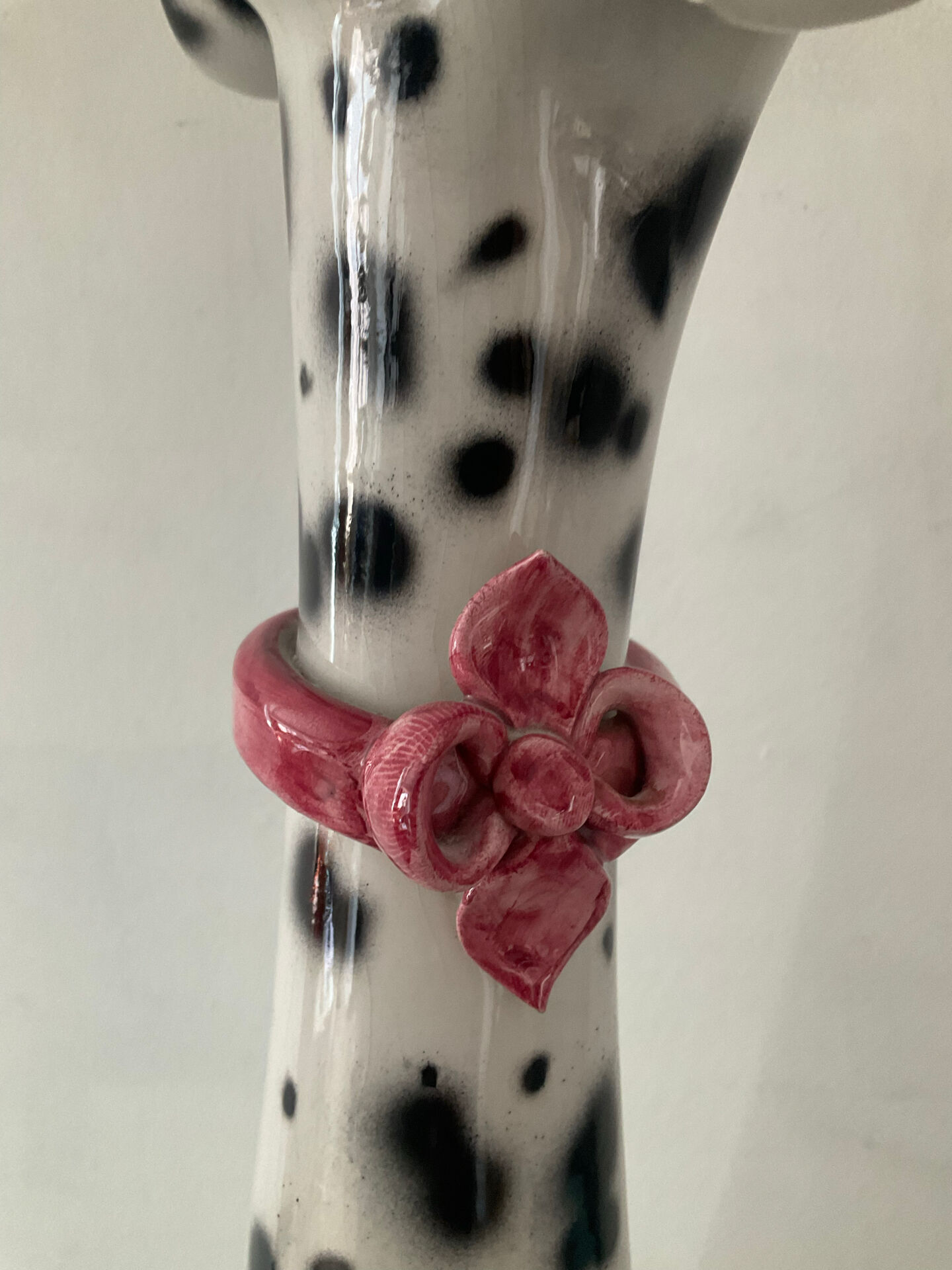 Large Dalmatian in Italian ceramic from the 1970s.