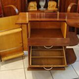 Bar furniture rollaway 1930, compartment door magazine