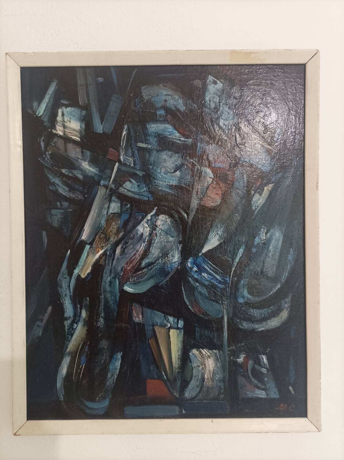 Oil on canvas signed Mochalin Sergei Nikolaevitch, Ukraine 1993