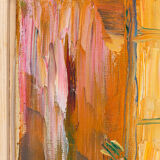 Young Woman in the morning sun, Oil on Canvas, 44 x 54 cm