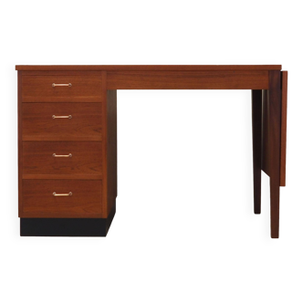 Teak desk, Danish design, 1970s, production: Denmark