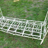 Wrought iron bed
