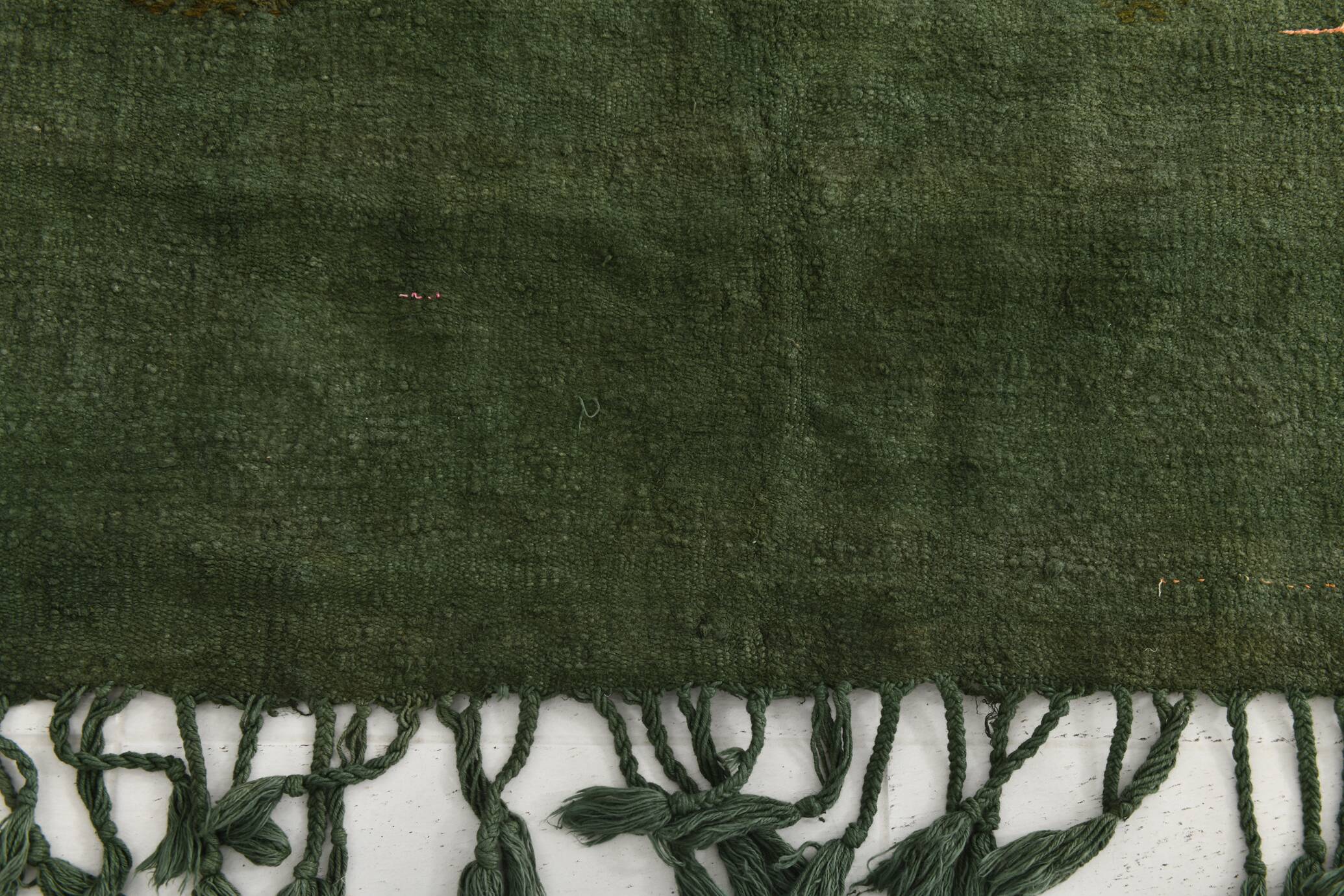 Dark Green Rugs For Living Room Vintage Kilim Rug,157x278Cm