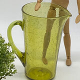 Pichet en verre bullé Biot