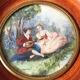 Miniature gallant scene
