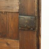 Armoire de mariée peinte d'art populaire 1846