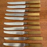 10 couteaux anciens
