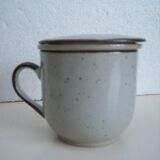 Sandstone herbal tea with its infuser