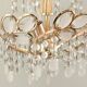 Lustre baroque a pampilles