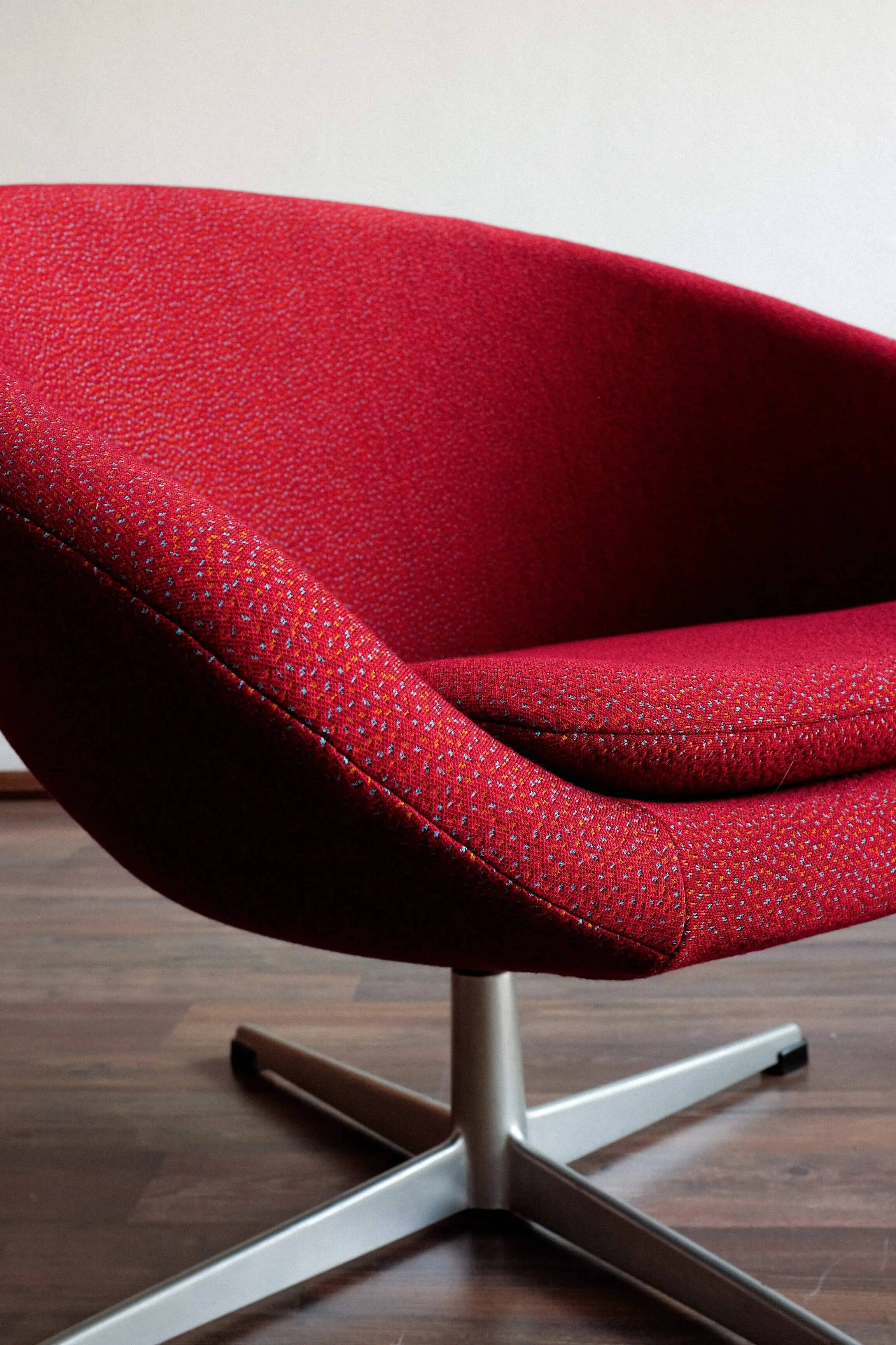 Vintage German Swivel Chairs, Set of 2