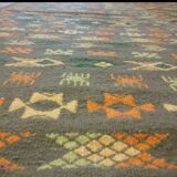 Berber carpet in pure wool 155x255cm