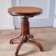 Tabouret de piano cannage