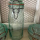 Lot de Bocaux anciens en verre