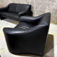 Canapés and Matteo Grassi vintage leather armchairs