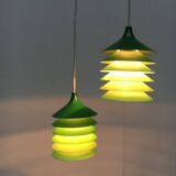 Vintage Duett pendant lights by Bent Gantzel Boysen for IKEA, set of 2