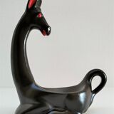 Empty pocket zoomorphic figure ceramic design 60s