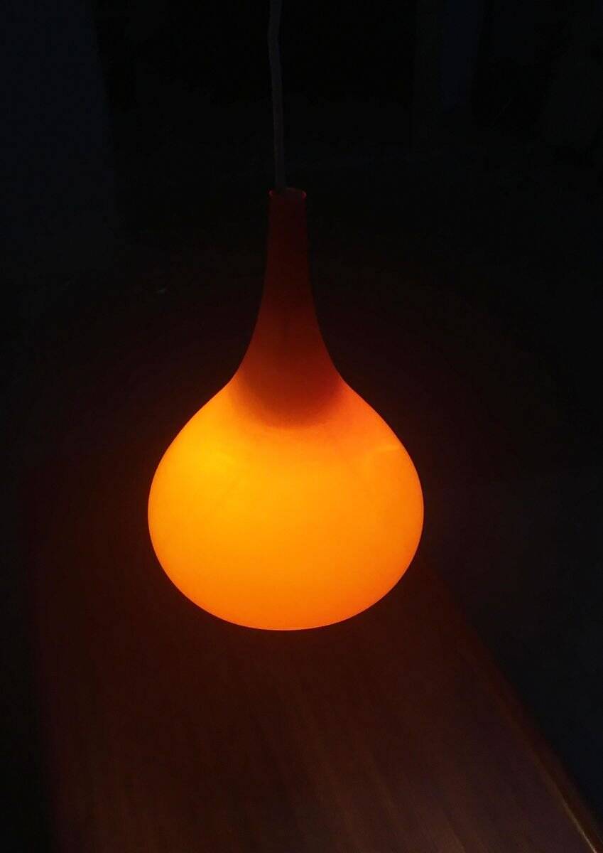 Krokus P1061 pendant lamp, mid-century Danish by Sigvard Bernadotte and Acton Bjørn for Nordisk Solar.