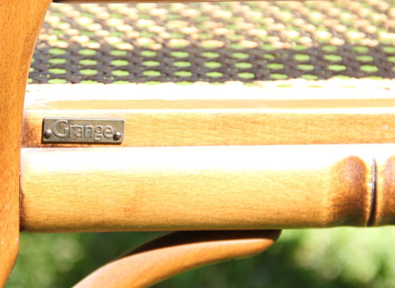 Fauteuil canné Grange