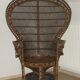 Fauteuil Emmanuelle rotin Kok Maison 1970