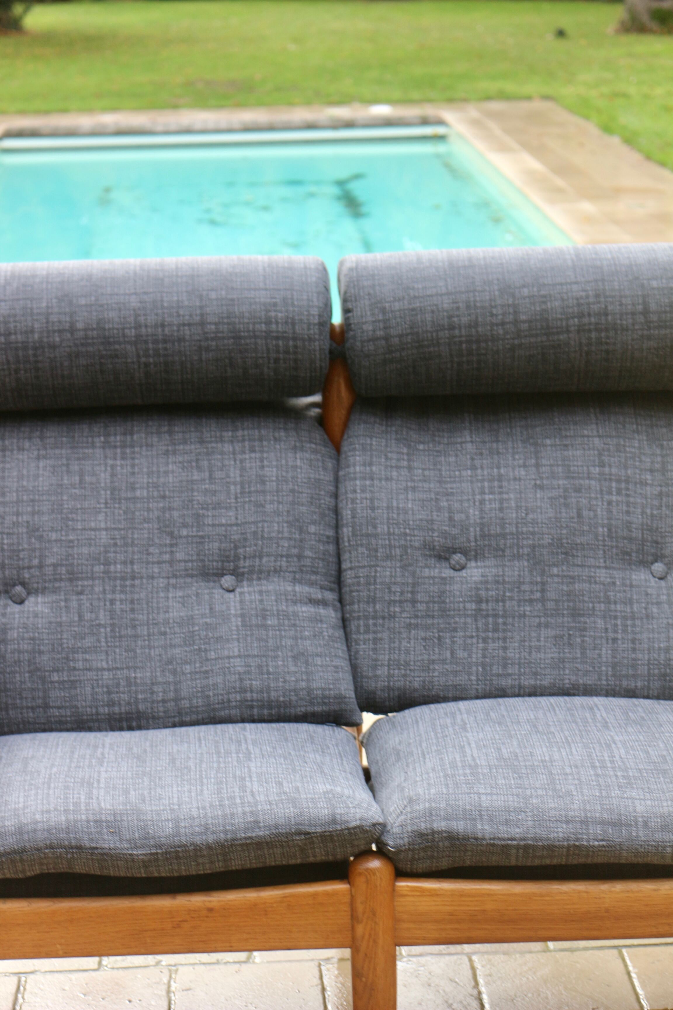 2-seater sofa year 1960 by Eric Merthen for Ire Møbler, Sweden 196