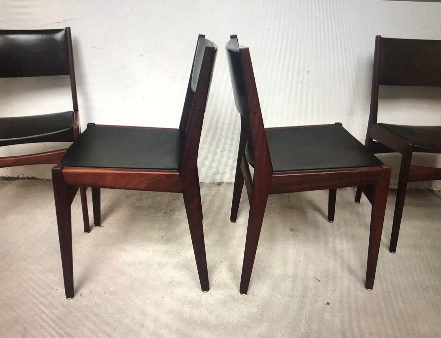 Scandinavian chairs Rosewood Frem Rojle 60s