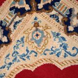 Vintage Persian Kerman handmade carpet 91cm x 152cm 1970s, 1C808