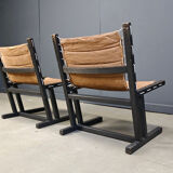 Pair of safari chairs by Casala, 1970s