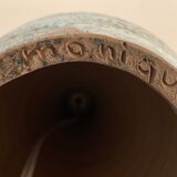 Ceramic lamp foot Monique Senlis, 1970