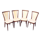 4 vintage chairs Palma Baumann 1970