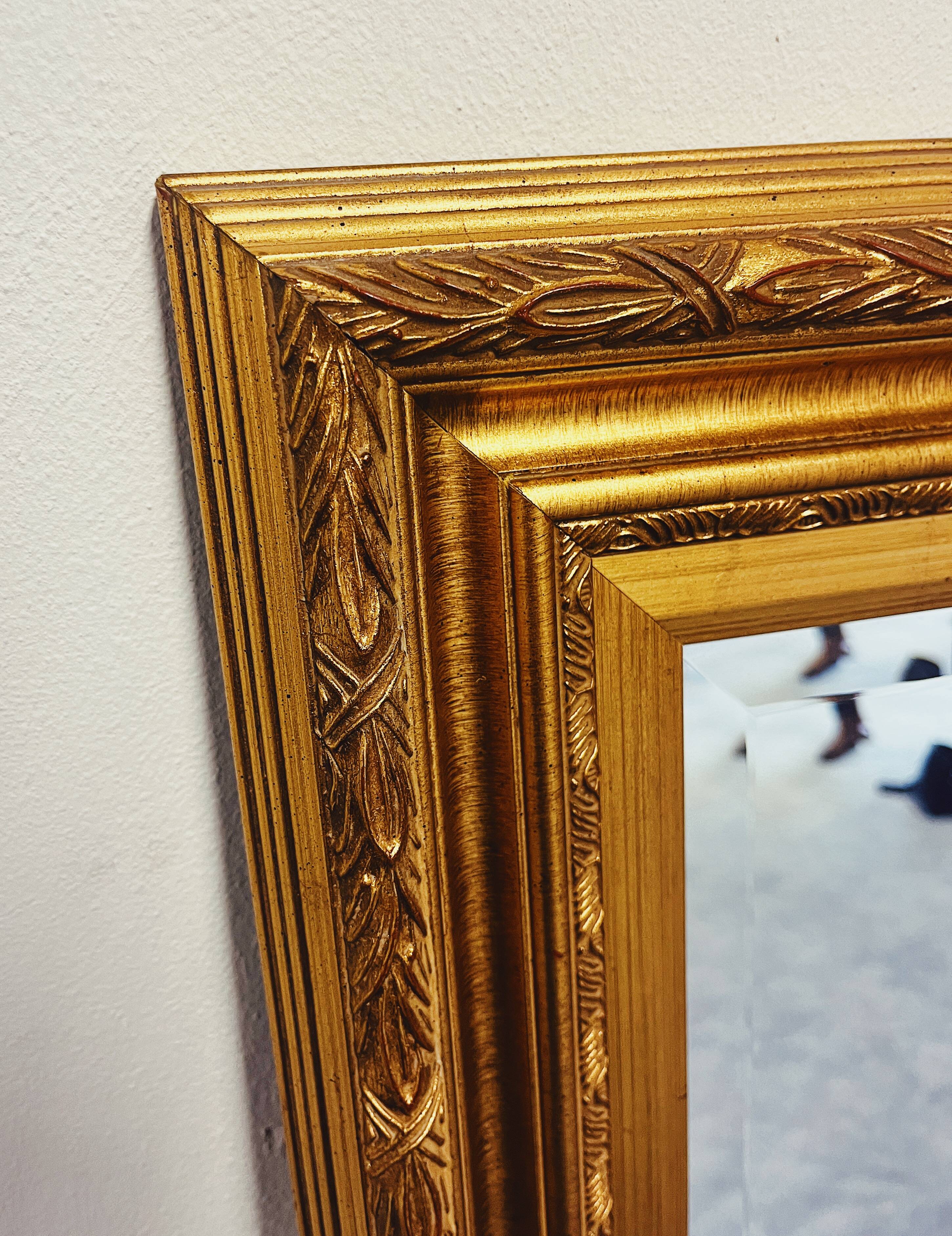 Golden Baroque Mirrot