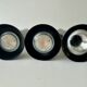 3x Lyfa lamp Denmark vintage spot lightning black postmodern midcentury 70s