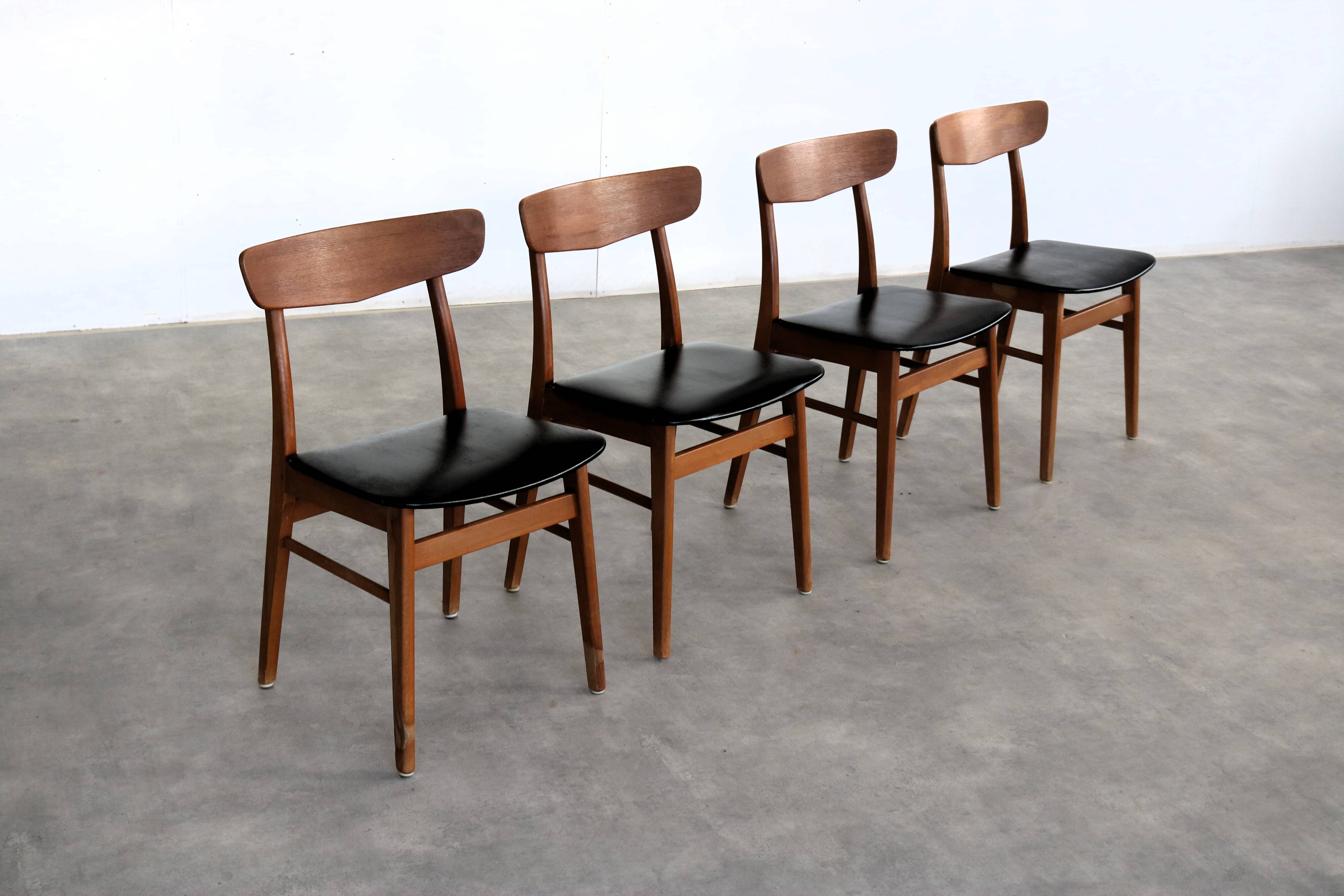 Vintage dining chairs | chairs | 1960s | Farstrup
